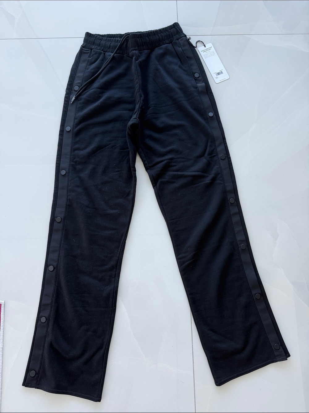 Alo Tearaway Snap Pants Black
